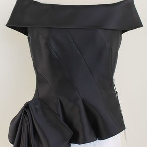Beautiful Black Formal Top